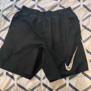 Dri-Fit Nike active shorts with built in liner/underwear
